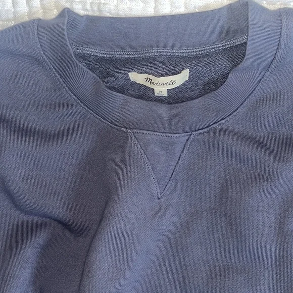 NWOT Madewell sweatshirt muscle tee - Picture 2 of 3